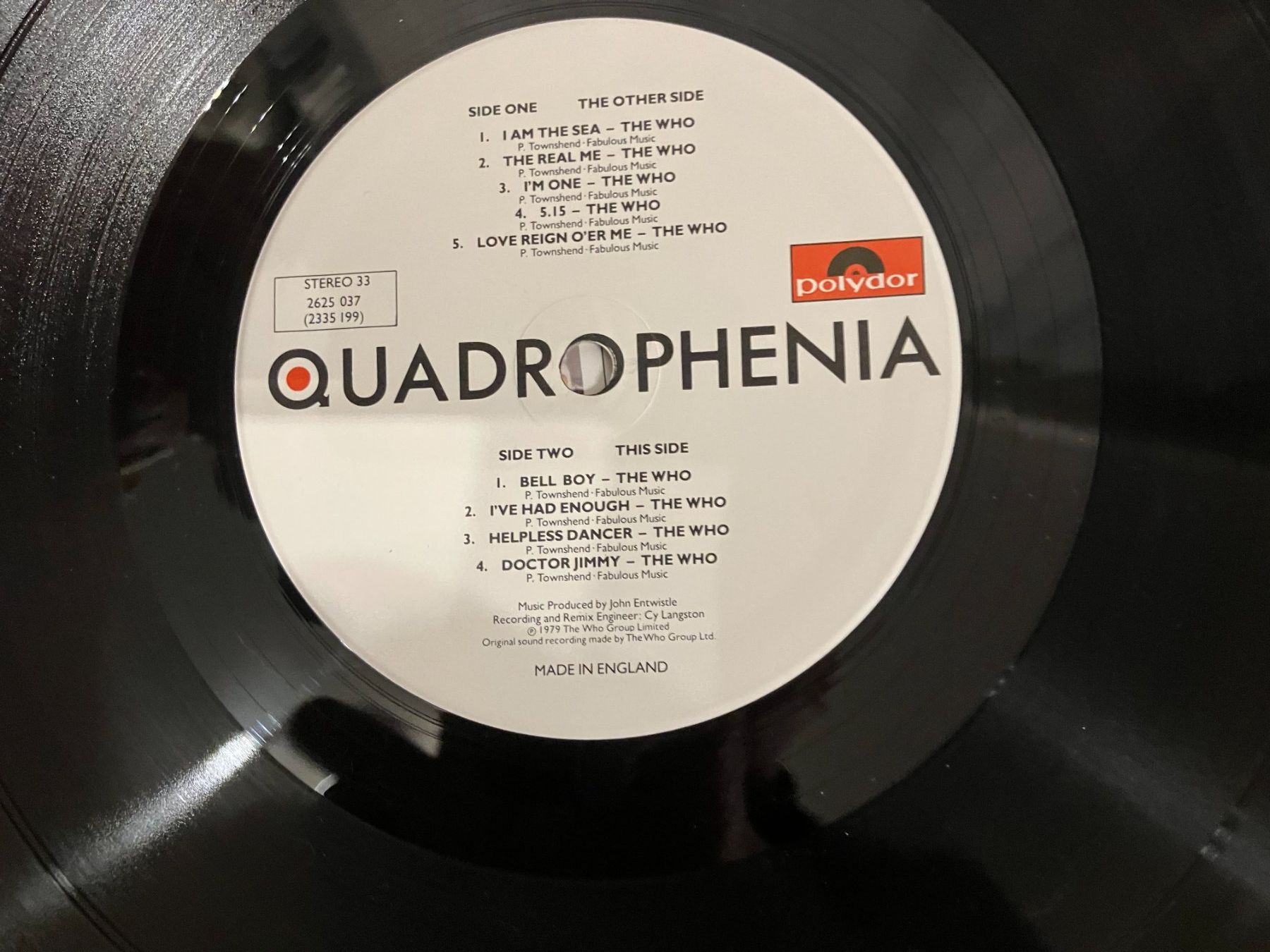 Dischi in vinile: The Who – Usato da Aarwangen venduto da Jukebox3 7