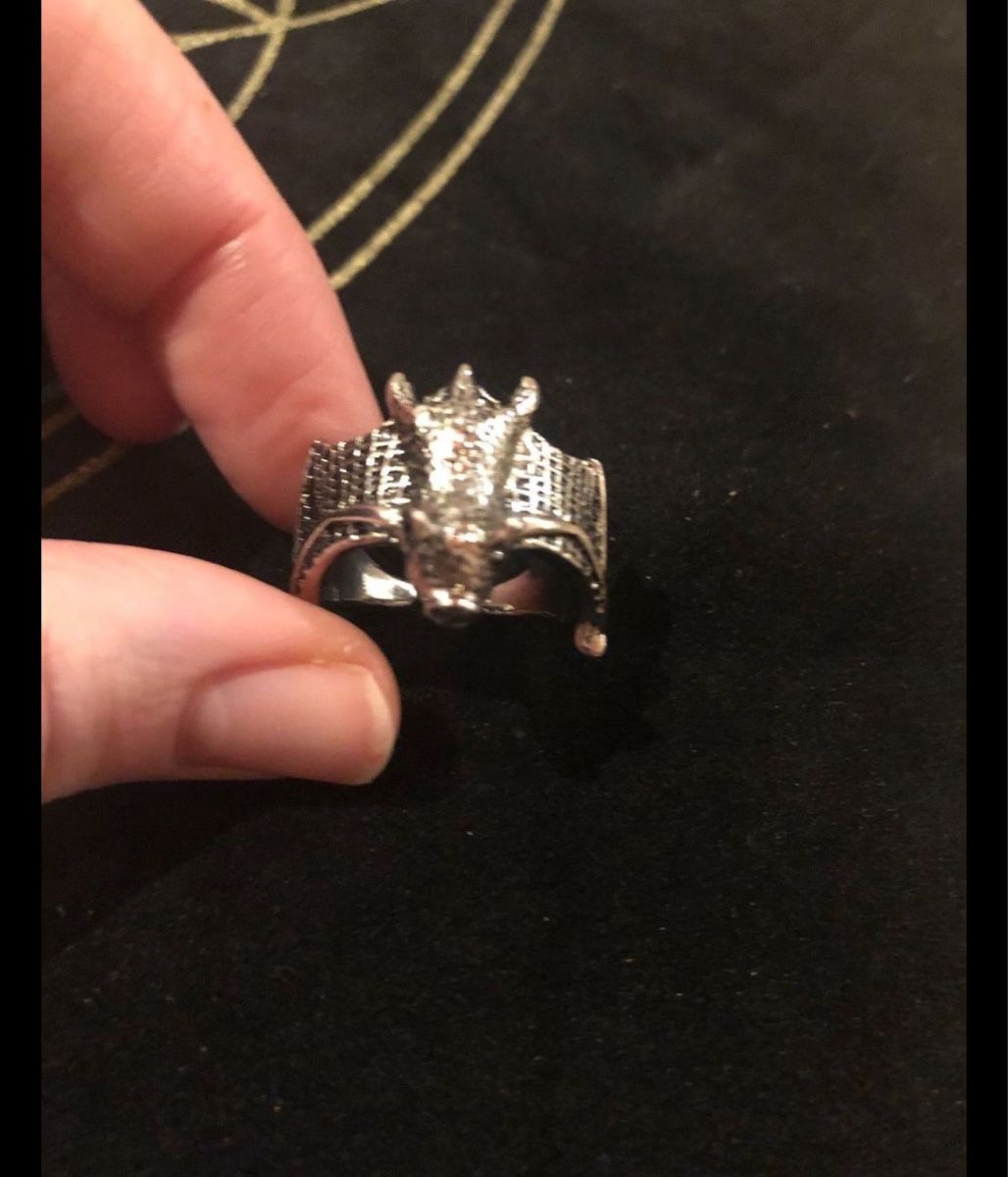 Anelli: Gothic Fledermaus Ring, Halloween – Usato da Luzern venduto da Fledermaus82 6