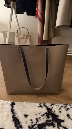 Anna Field Stylische Tote Bag / Shopper Nude – Büro & Alltag