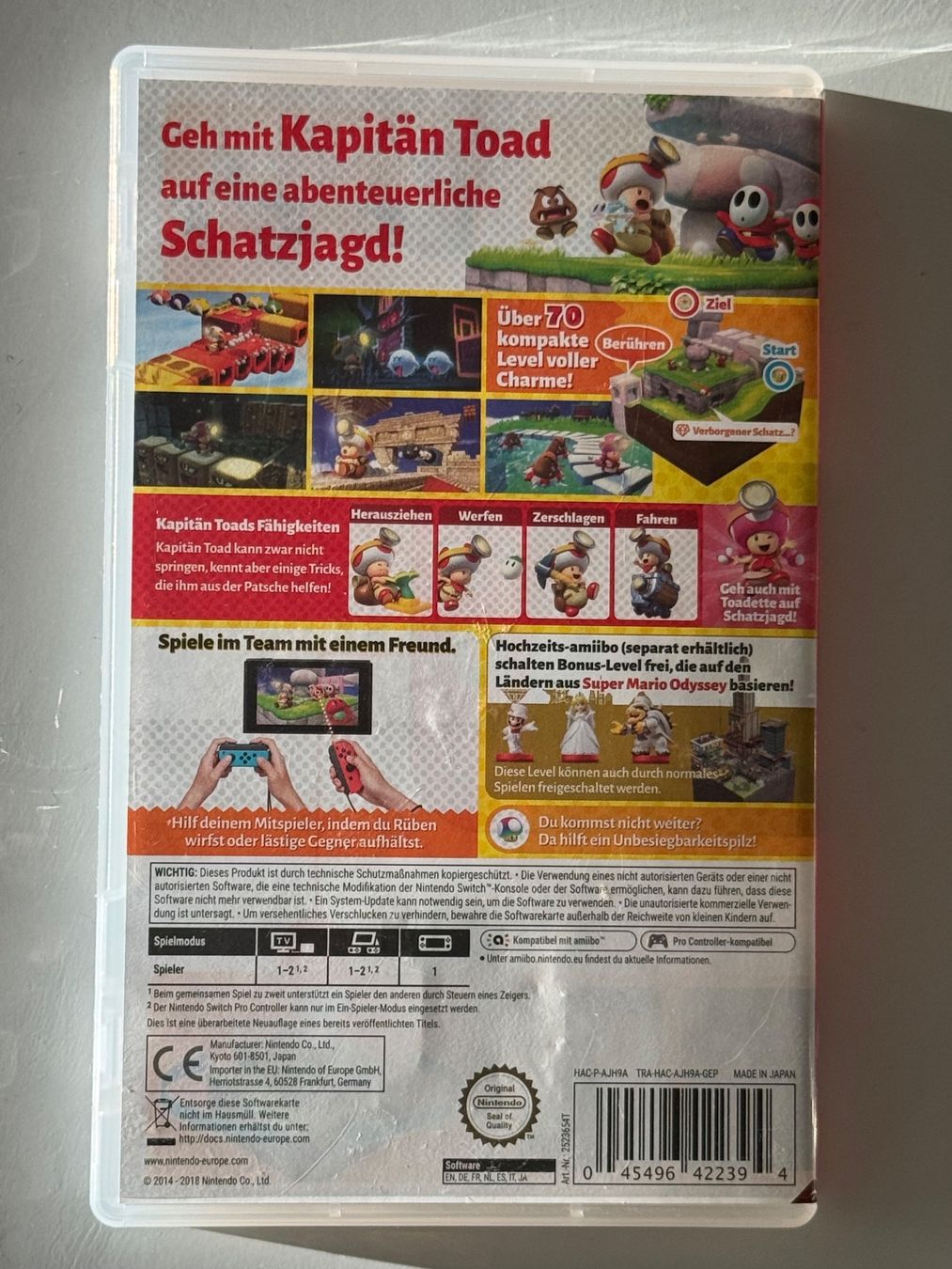Nintendo Giochi: Captain Toad Treasure Tracker Nintendo Switch – Nuovo (secondo la descrizione) da Zürich venduto da jabo22 1