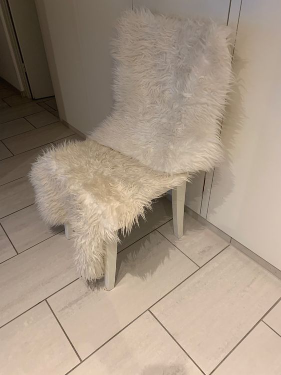 2 weisse Holzstühle IKEA Kaufen auf Ricardo