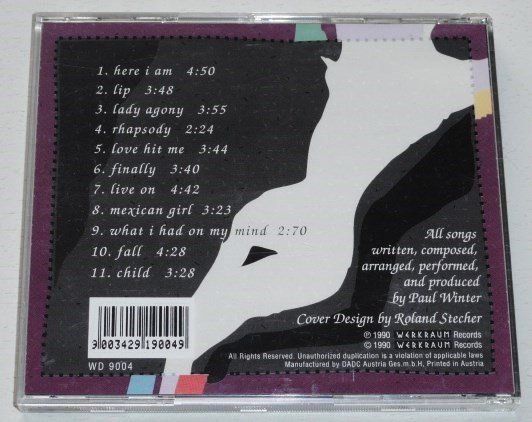 CDs: Paul Winter - Finally – Gebraucht aus Unterbäch von rubicon2012 1