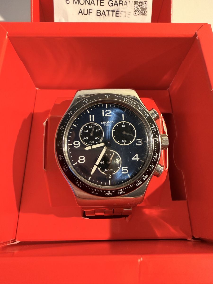 Swatch Orologi: Swatch Chrono Automatic Watch, stainless steel bracelet – Usato da Witterswil venduto da J2025_28