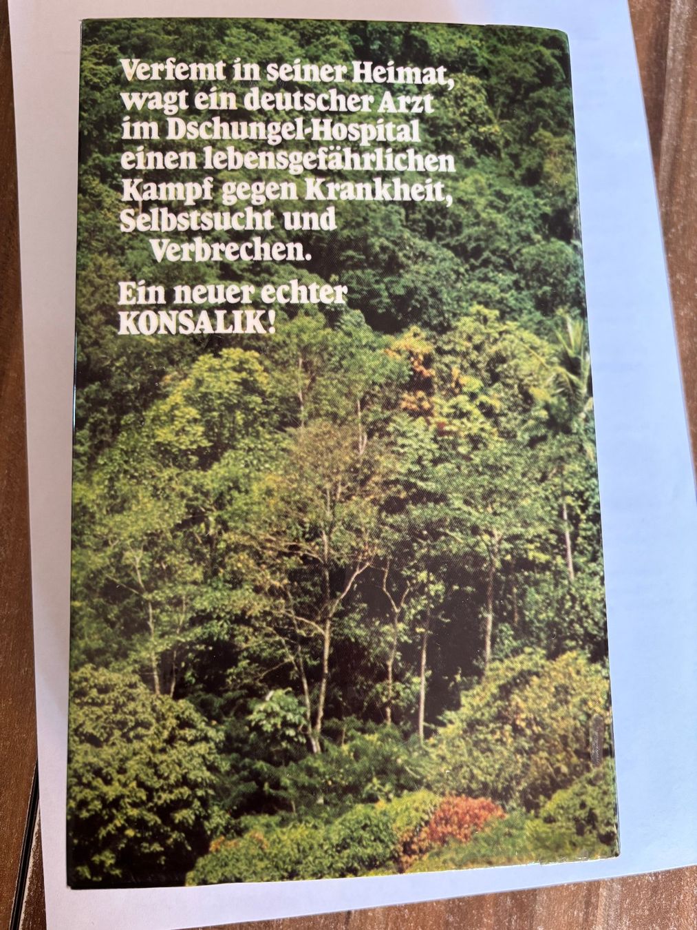 Libri: Konsalik: Engel der Vergessenen – Usato da Rain venduto da liv_28js 1