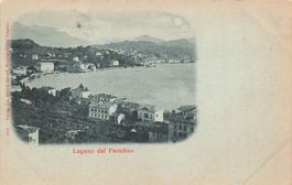 Lugano TI Lugano dal Paradiso 1898