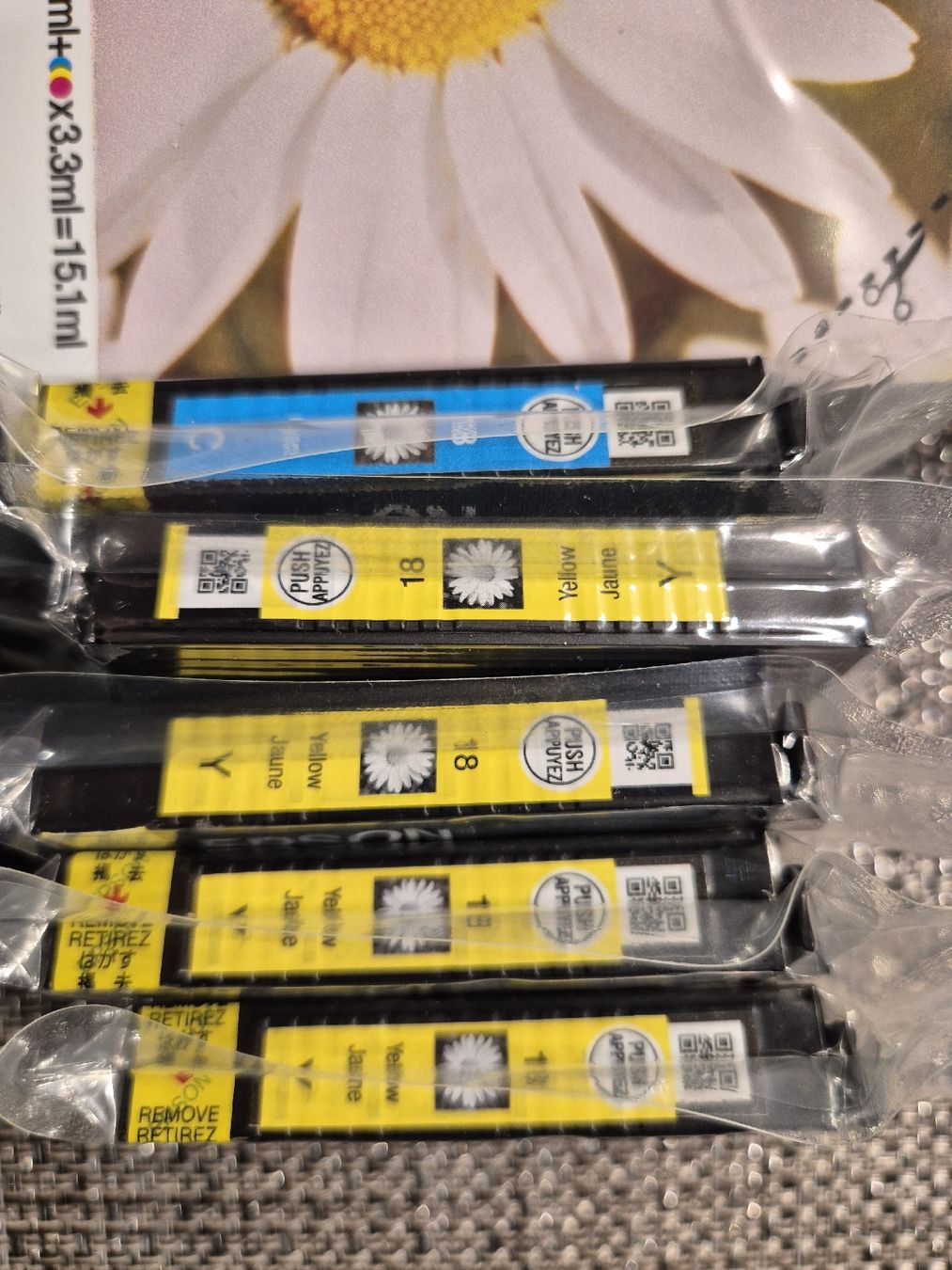 Epson Cartucce per stampanti & toner: Epson 18 Multipack & Einzelpatronen Druckerpatronen Drucker – Nuovo e nell'imballaggio originale da Russikon venduto da eunicetungol 3