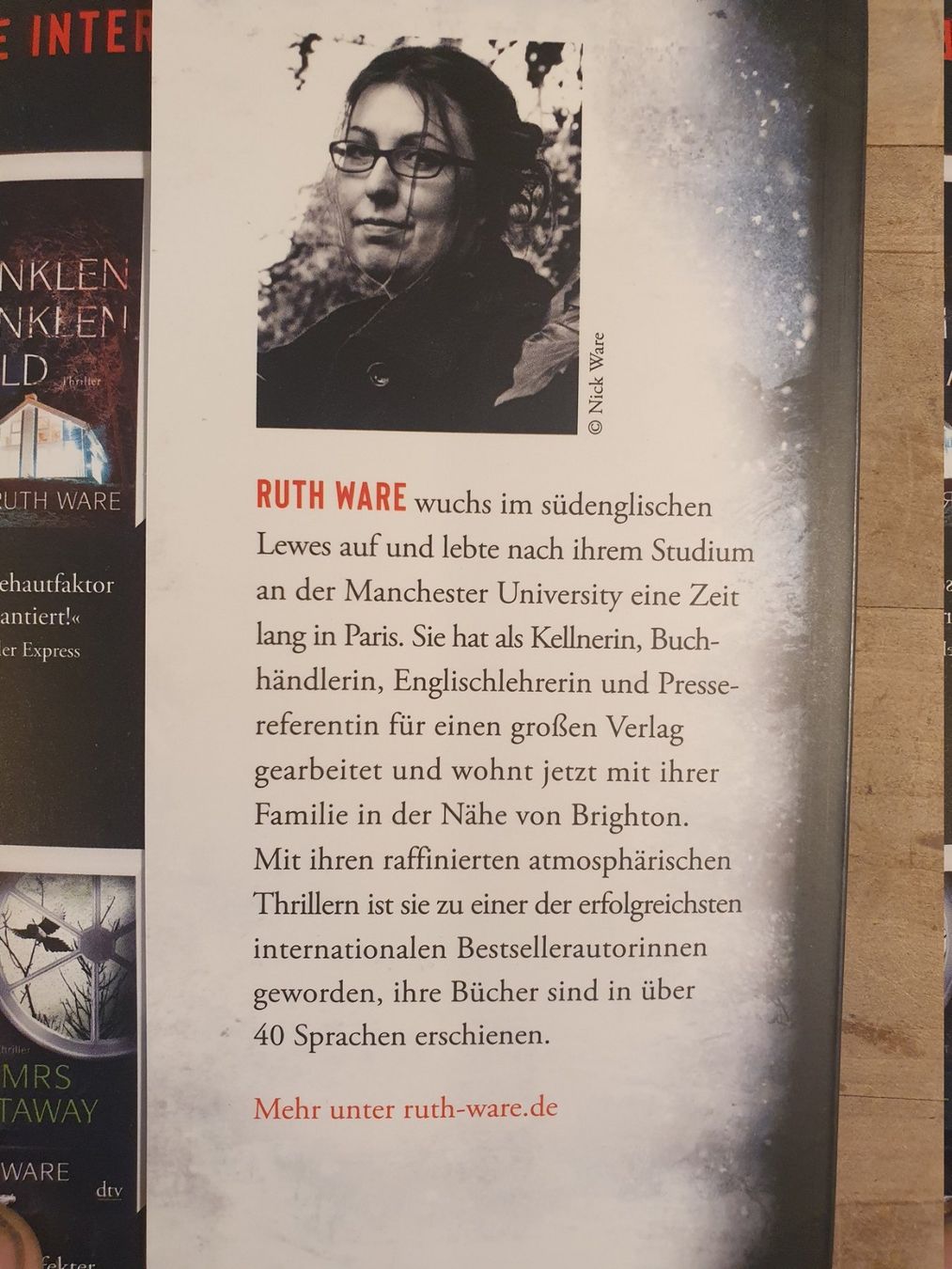 Bücher: Das Chalet Ruth Ware DTV – Gebraucht aus Zürich von loosebone 3