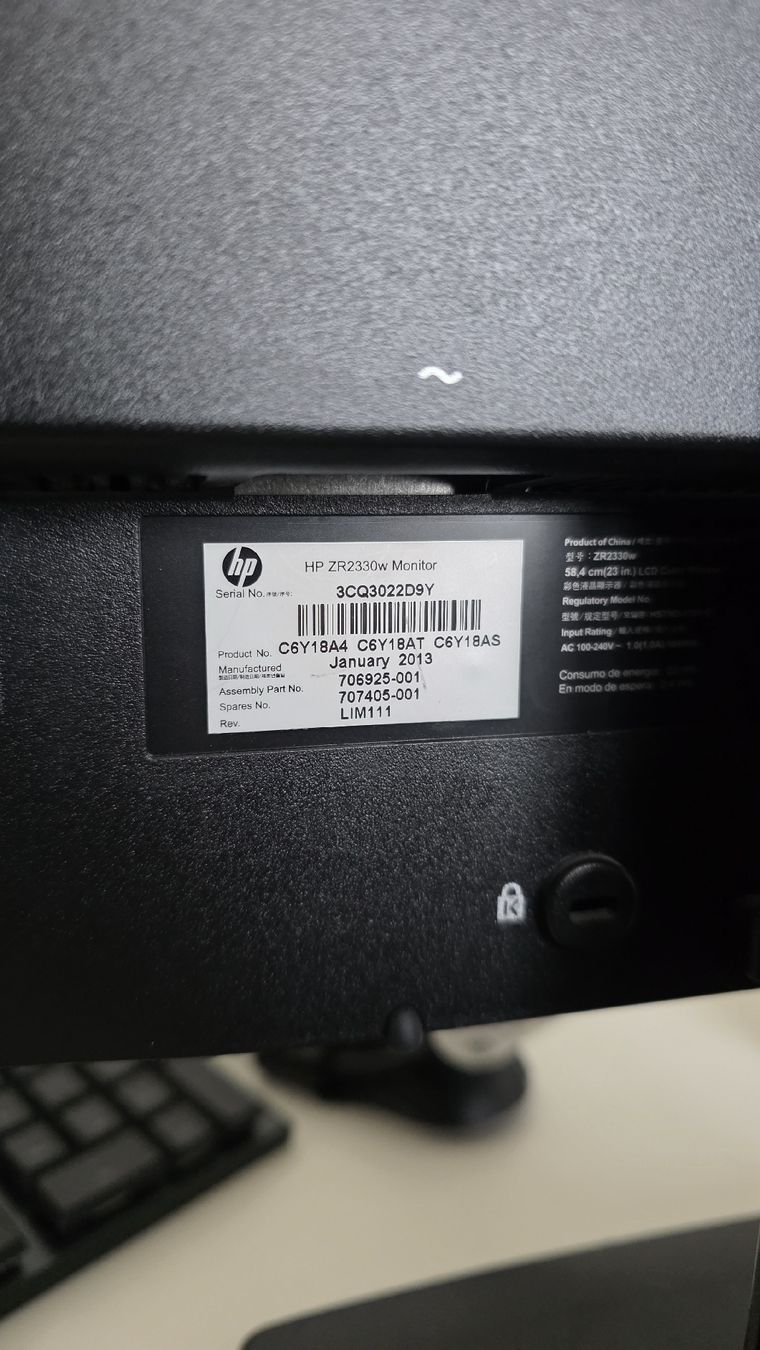 Monitor: 2 HP-Bildschirme 23 Zoll – Usato da Weissbad venduto da pat_mp8c 2