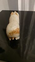 Figur Nashorn Jade geschnitzt antik guter Zustand