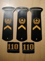 Schweizer Armee Militär Uniform Schulterpatten