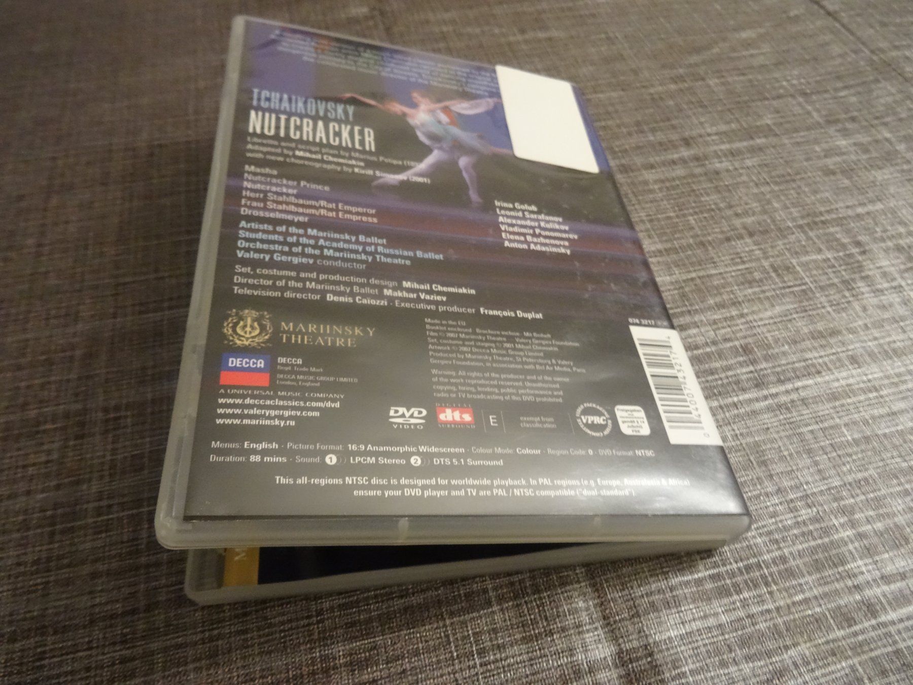 Tutti i DVDs: Tchaikovsky - Nussknacker Nutracker DVD - Ballettklassiker – Usato da Olten venduto da Disc-Ausverkauf 2