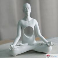 Meditative Sculpture – Art of Inner Calm - 3D Printed