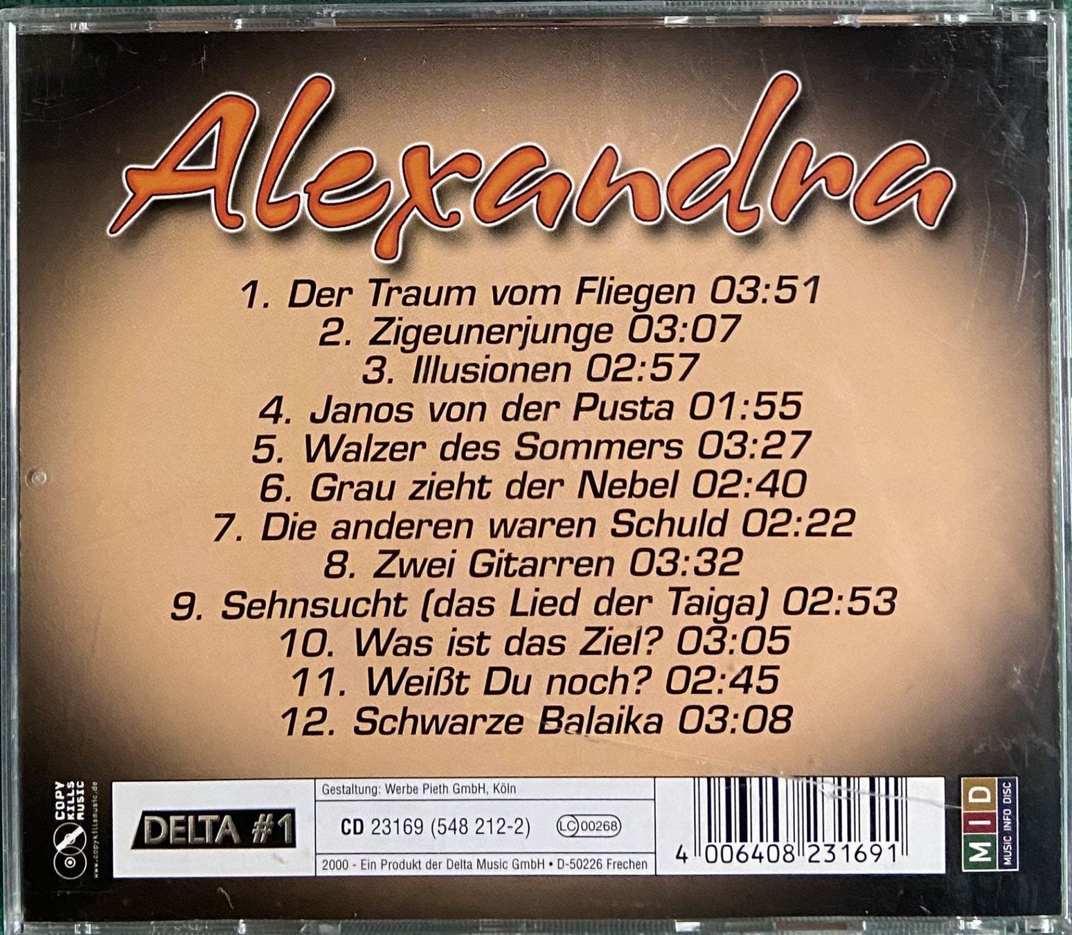 CDs: CD Alexandra "Sehnsucht" – Gebraucht aus Böckten von Hansi36 2