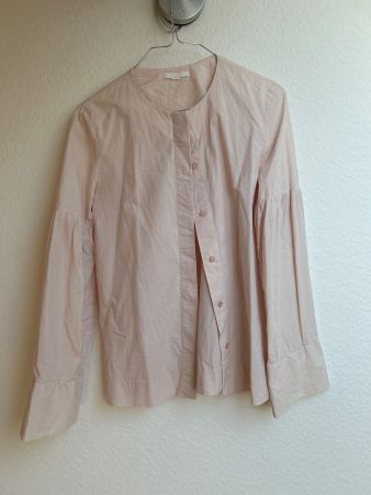 COS Damen Bluse Gr. S 100% Baumwolle Puderrosa  ab 1ch