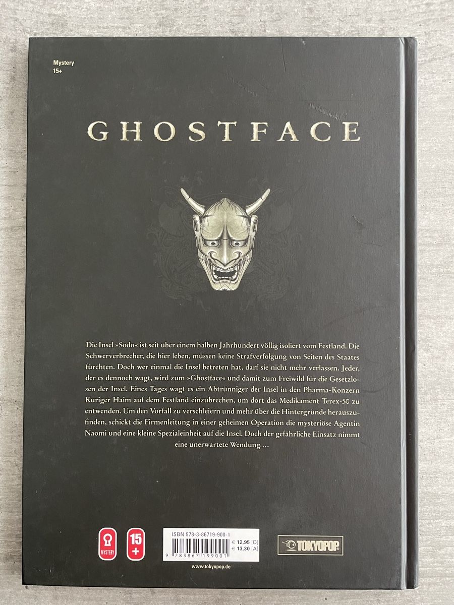 Fumetti: GHOSTFACE - RUNDE 1 - TOKYOPOP – Nuovo (secondo la descrizione) da Pfungen venduto da Druller 1