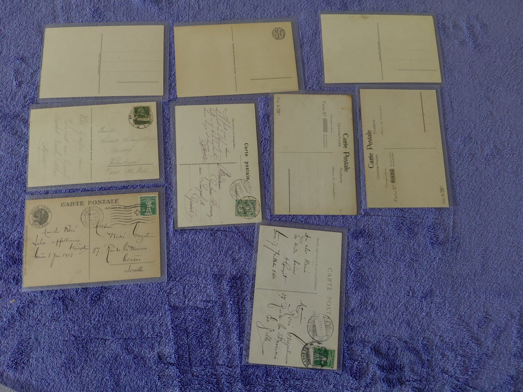Cartoline postali: Superkarten eidgen. Turnfeste Genf – Usato da Horw venduto da Onurb008 1