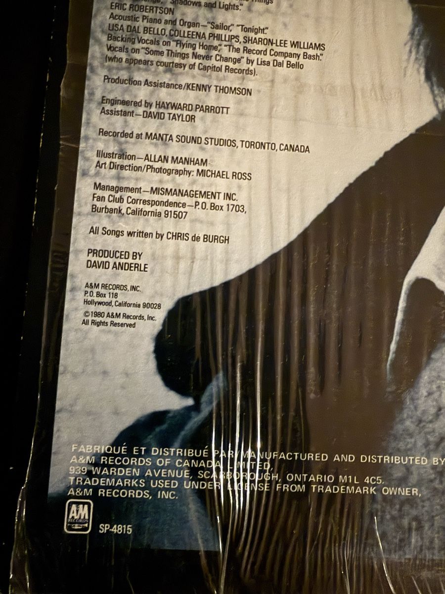Dischi in vinile: Chris de Burgh - Eastern Wind - Schallplatte – Usato da Goldach venduto da Messerguru 3