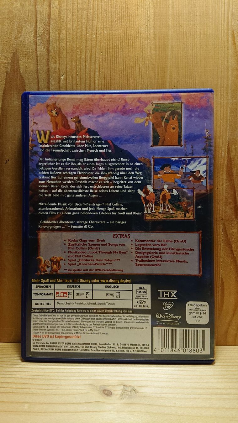 Tutti i DVDs: BÄRENBRÜDER DVD Disney – Usato da Wilderswil venduto da Exebub 1