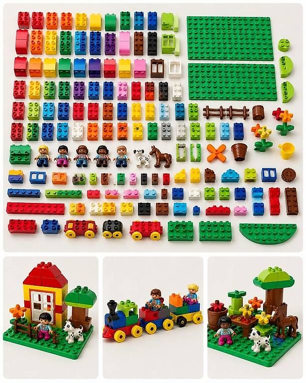 Lego Spielzeuge: Grosse LEGO DUPLO Sammlung, ca. 300-400 Teile – Gebraucht aus Krauchthal von choklay