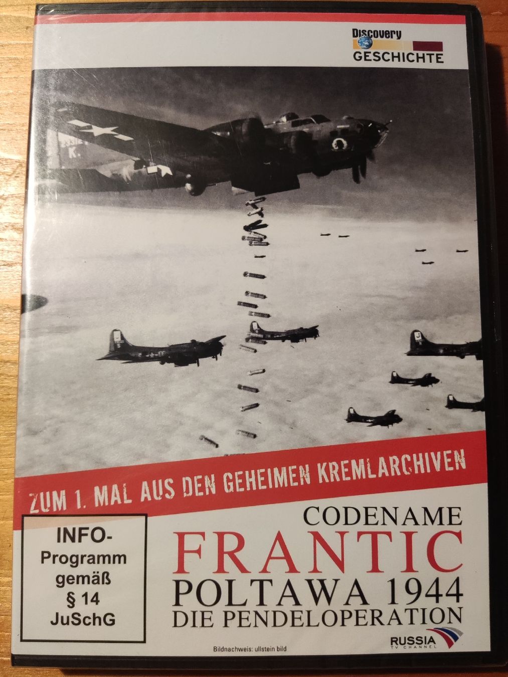 Tutti i DVDs: Discovery Geschichte - Codename Frantic (DVD) NEU und OVP – Nuovo e nell'imballaggio originale da Oberembrach venduto da giu_7ksd