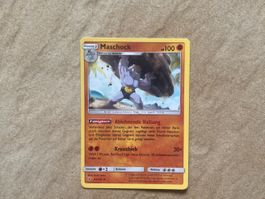 Carte Pokemon Maschock - Sun & Moon - DE