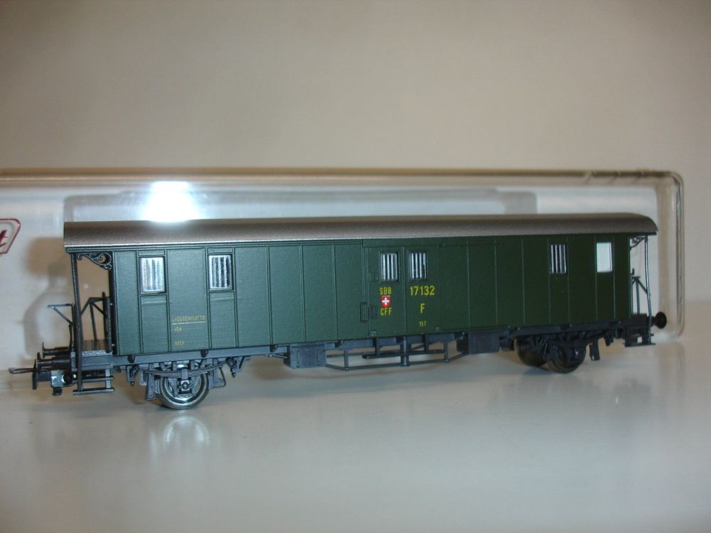 Fourgon à Bagages SBB CFF Märklin 18891, échelle 1, Occasion