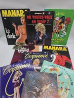 Lot de BD coquines / humour érotique – Manara, Dany et autre