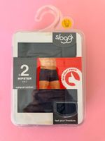 SLOGGI, Hipster 24/7 Natural Cotton, Grösse M, 2 Stück Blau
