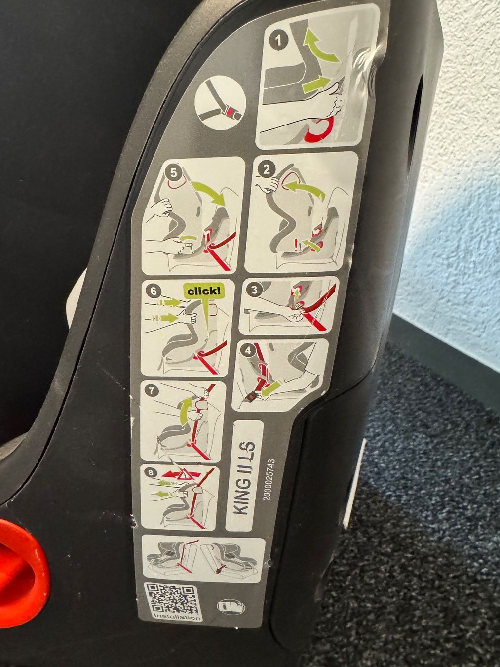 Britax Römer Seggiolini per auto: Kindersitz Britax Römer King II LS – Usato da Stäfa venduto da jul_9rxl 1