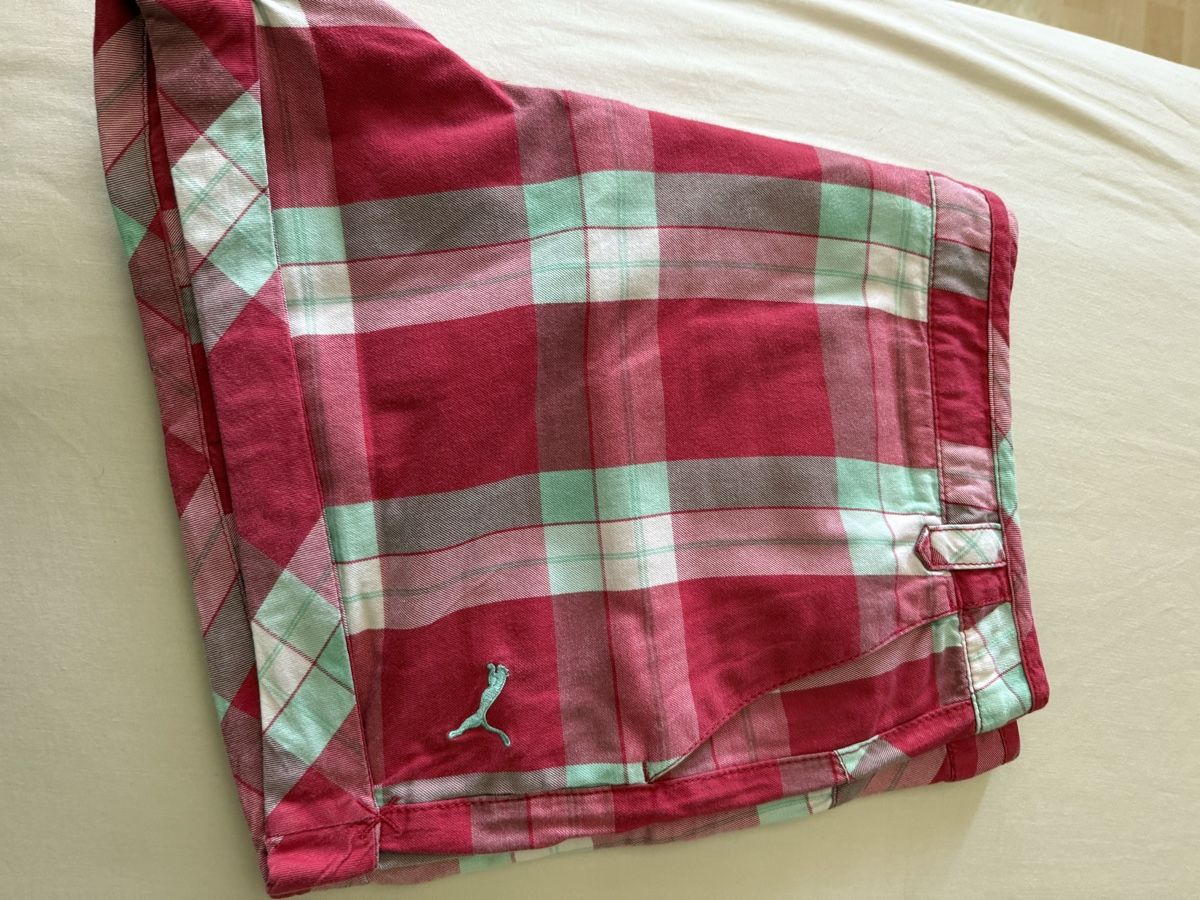 Puma Jeans: Puma Summer Shorts, Size W32, Pink Checkered Pattern☀️ – Neu (gemäss Beschreibung) aus Neirivue von naz_z28w 8