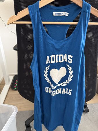 Tanktop Adidas Originals blau Gr M, neuwertig