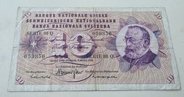 Suisse 10 Fr. 07.03.1973 Serie 88 Q