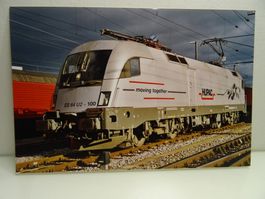 Foto SBB HUPAC Siemens ES 64 U2-100 Basel Depot 16.12.2003