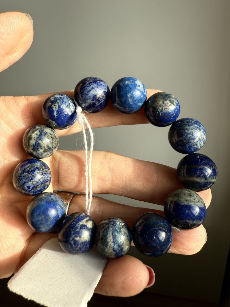 Bracciali & Braccialetti: Lapislazuli Armkette NEU – Nuovo e nell'imballaggio originale da Basel venduto da Chili007 2