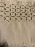 antike Spitze aus Baumwolle, 92 cm