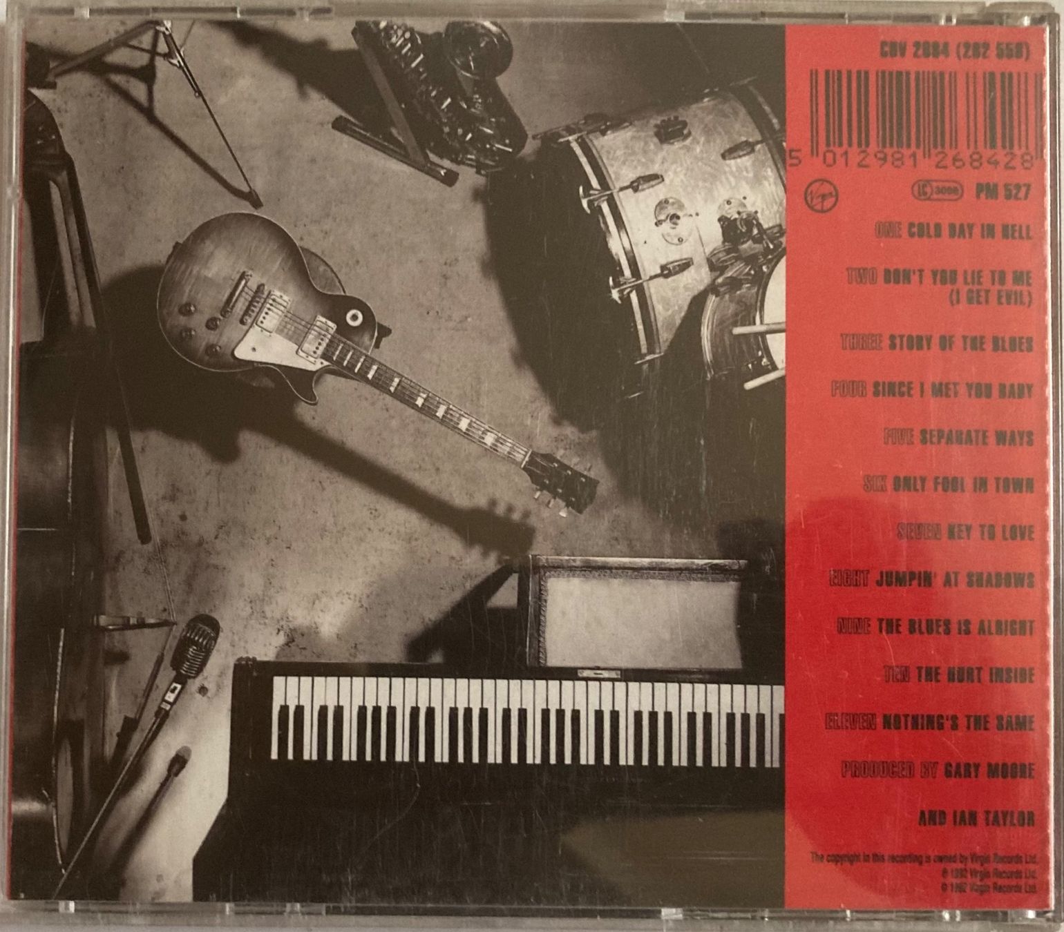 CD: GARY MOORE - AFTER HOURS – Usato da Poliez-Pittet venduto da Newtown-Records 1