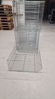 Drahtkorb Stapelkorb Lagerkorb Metallkorb Set Top Zustand