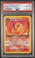 PSA 10 Dunkles Flamara Team Rocket 1.Edition 35/82 Deutsch