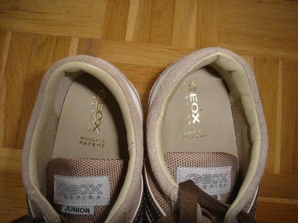 Geox Scarpe per ragazzi: Geox-Halbschuh beige m. brauner Bendel – Nuovo (secondo la descrizione) da Horw venduto da Benny017 1