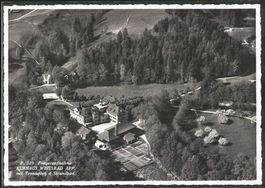 Kurhaus WEISSBAD, Tennisplatz, Strandbad, gelaufen 1968