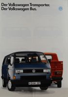 PROSPEKT | VW TRANSPORTER / BUS - TYP T3 | AB 08.1989 - DE