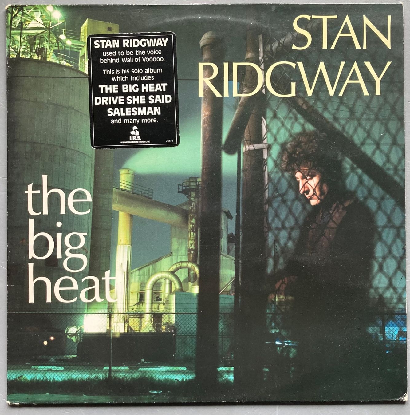 Dischi in vinile: STAN RIDGWAY - THE BIG HEAT – Usato da Poliez-Pittet venduto da Newtown-Records