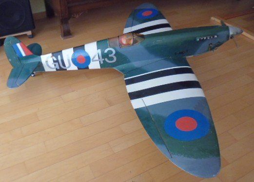 Modellismo RC: Spitfire, MK6 Spw 165cm  11ccm 4Takt – Usato da Tagelswangen venduto da Harubi2