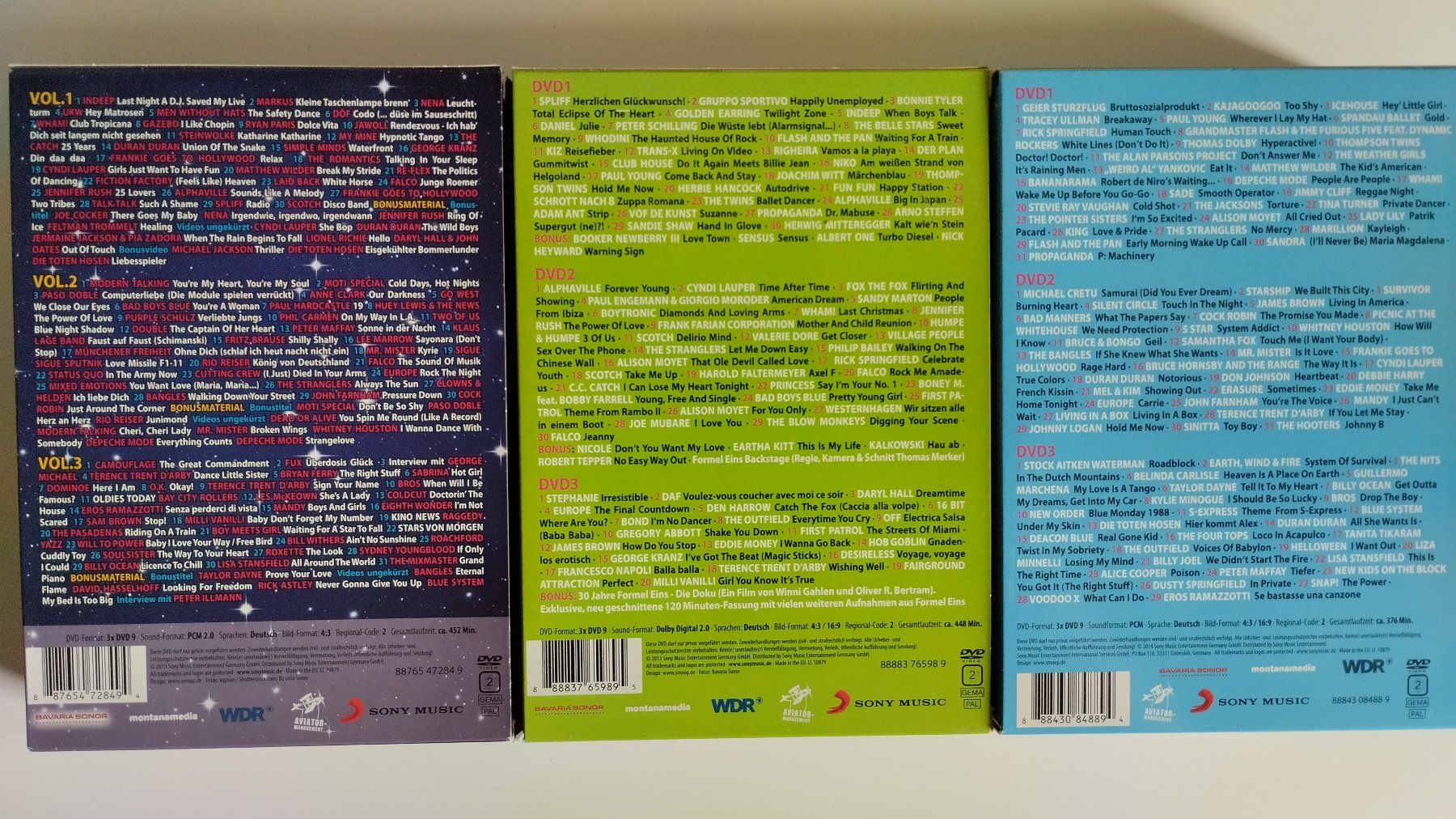 Tutti i DVDs: FORMEL EINS 3 DVD BOXEN MIT JE 3 DVDs – Nuovo (secondo la descrizione) da Basel venduto da Bal-Sagoth 1