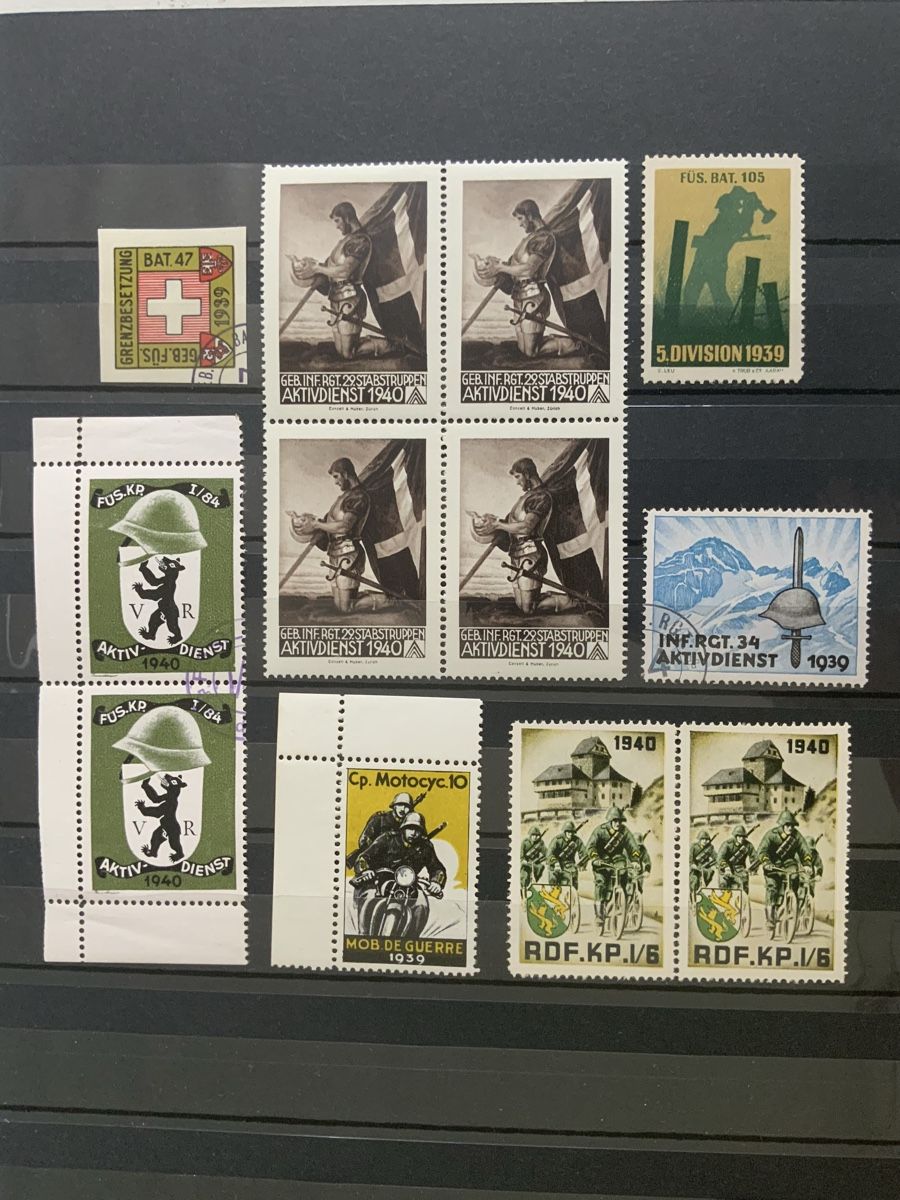 Tutti i francobolli: Soldatenmarken – Nuovo (secondo la descrizione) da Binningen venduto da chr_cr5n