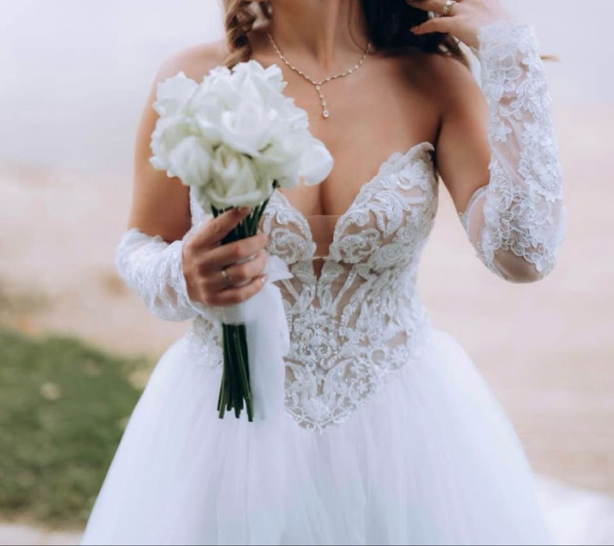 Vestiti: Diane Legrand Designer Hochzeitskleid – Nuovo (secondo la descrizione) da Goldach venduto da rei_6wpw 2