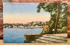 1926 - LUGANO Motivo dal Parco Civico - Lago di Lugano