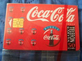 Coca-Cola Telefonkarte, Vintage Rarität, Top Zustand!
