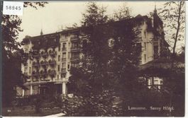 Lausanne - Savoy Hotel