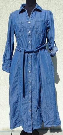 Marcel by Marcel Ostertag Jeanskleid Lyocell Gr. 40 M blau